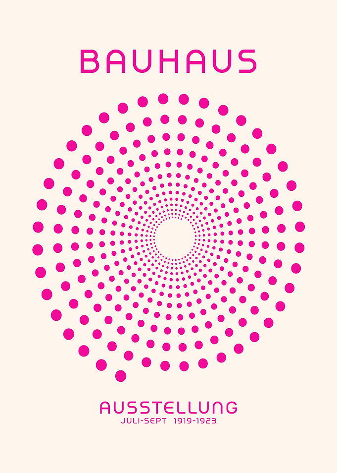 Bauhaus Exhibition Poster