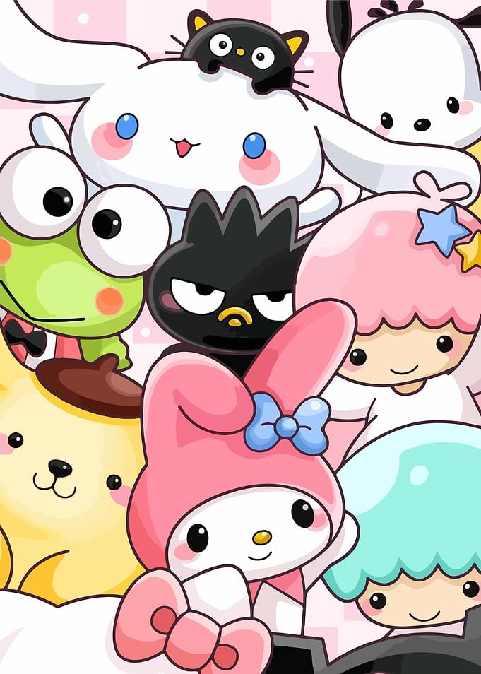 Sanrio Characters Group Portrait