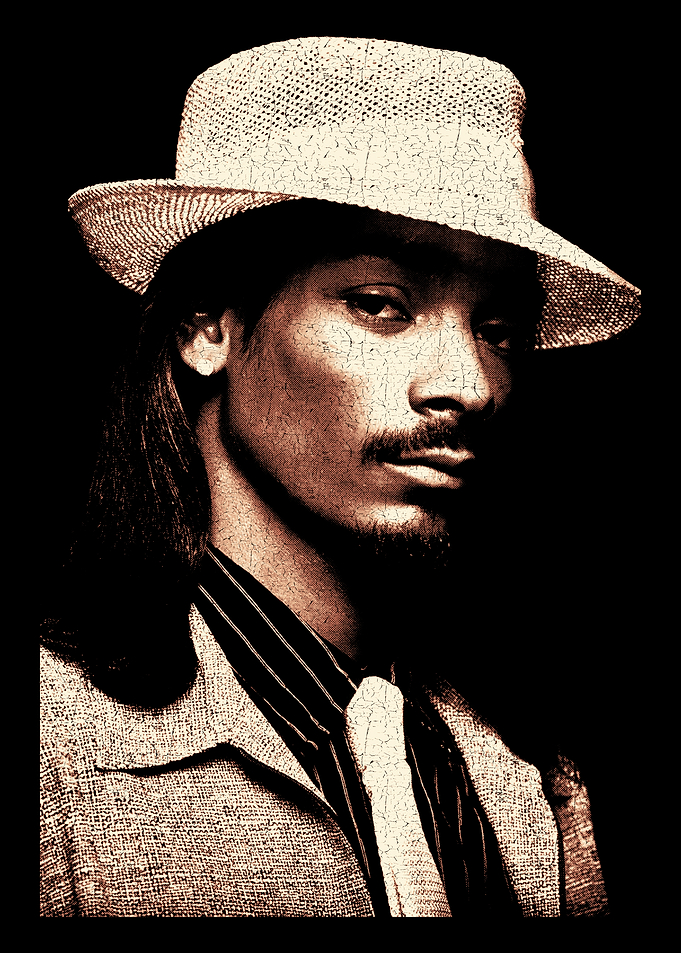 Snoop Dogg in a Hat and Suit