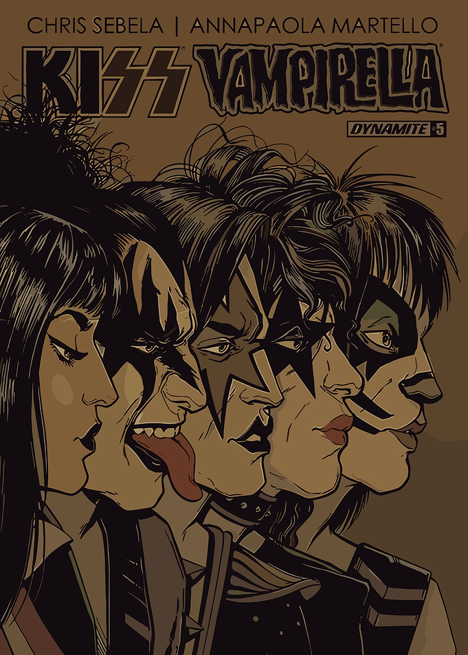 Kiss Vampirella Comic Cover