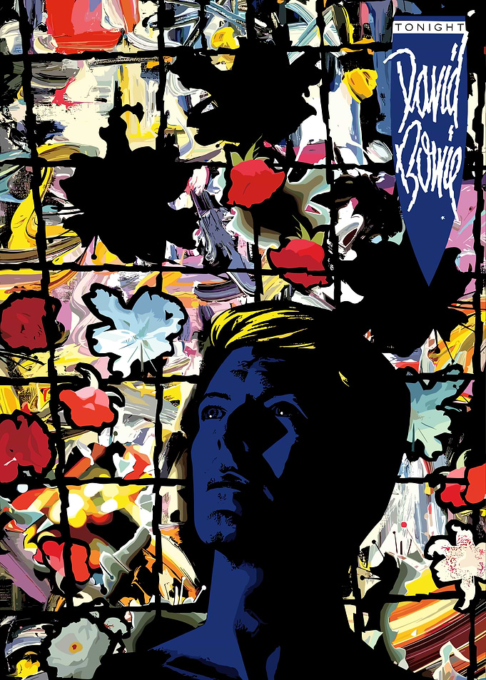 David Bowie 'Tonight' Album Cover