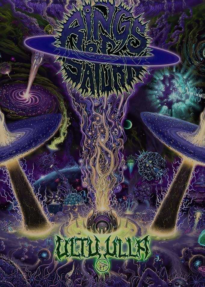 Rings Of saturn Psychedelic Space Mushrooms