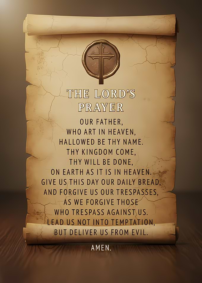 The Lord's Prayer Scroll