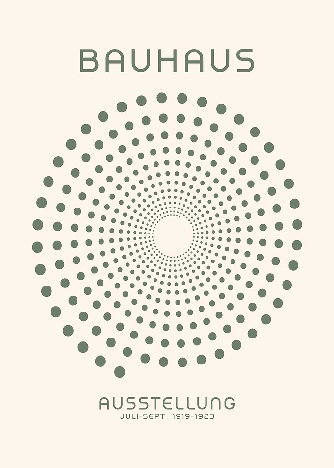 Bauhaus Exhibition Poster
