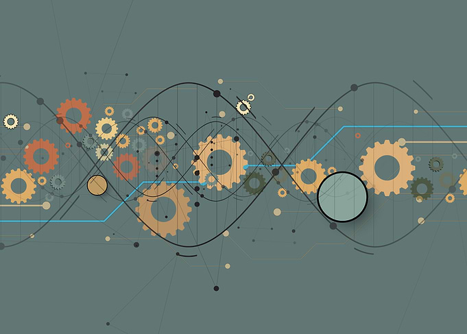 Abstract Gears and Waves