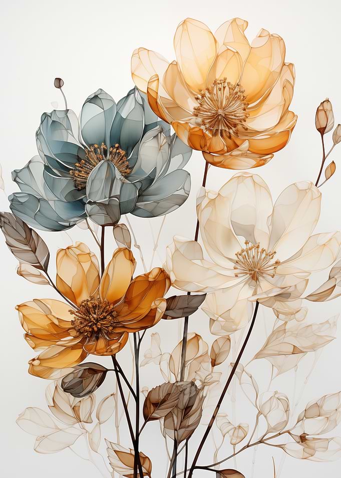 Ethereal Floral Arrangement