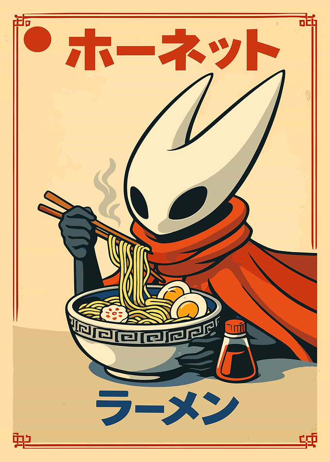 Hornet Eating Ramen
