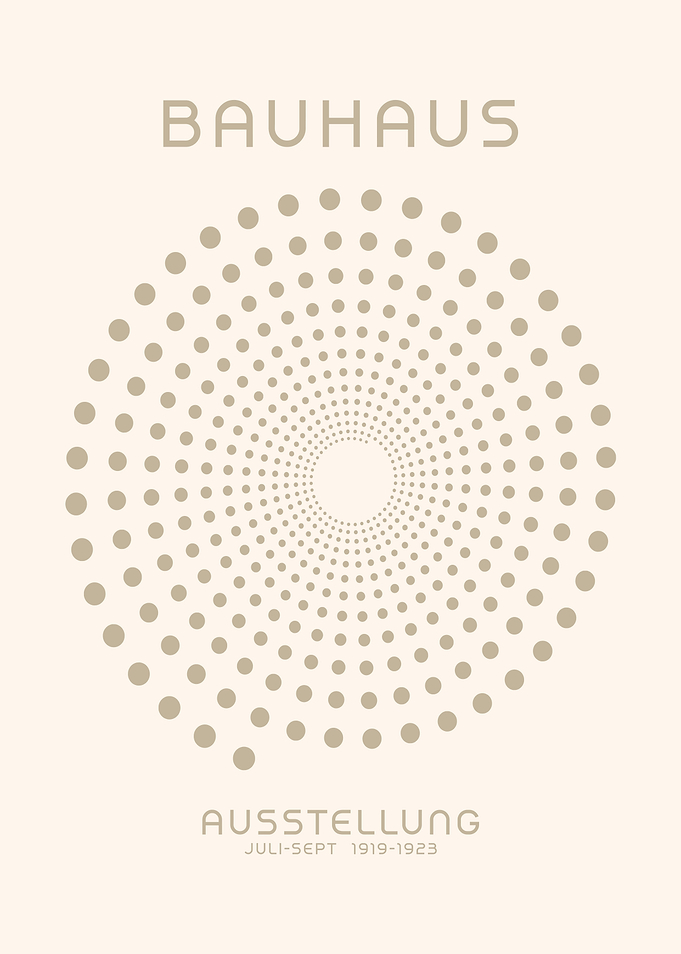 Bauhaus Exhibition Poster