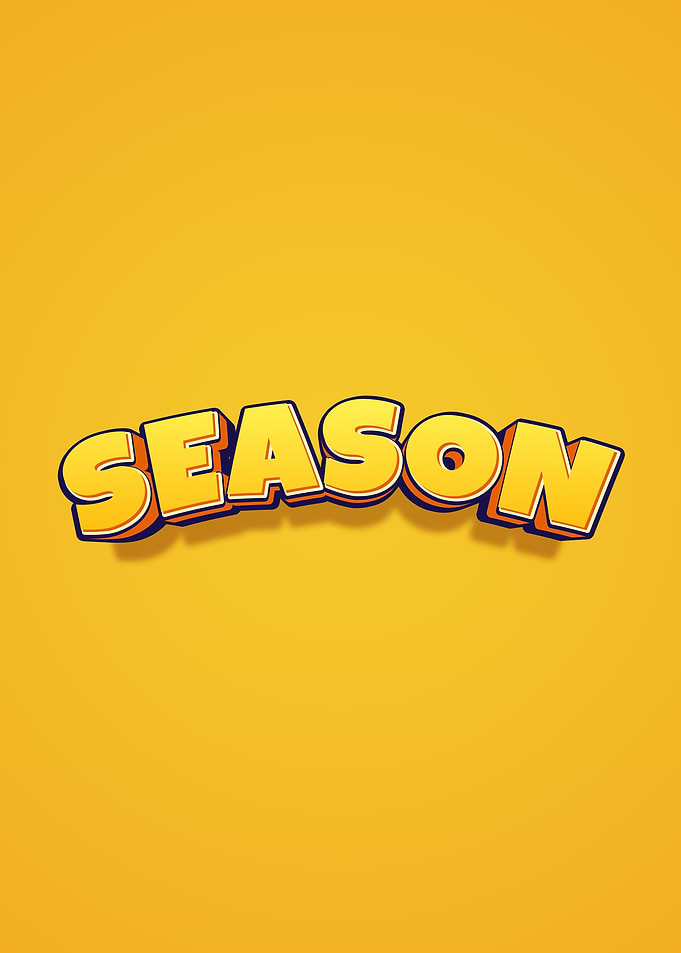 SEASON text art