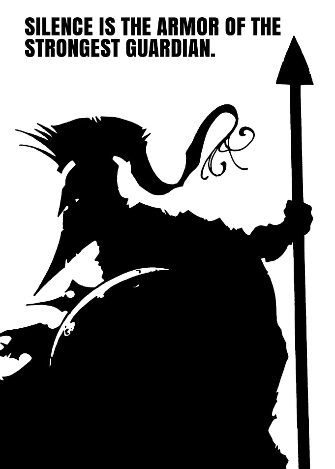 Spartan Warrior with Spear and Shield
