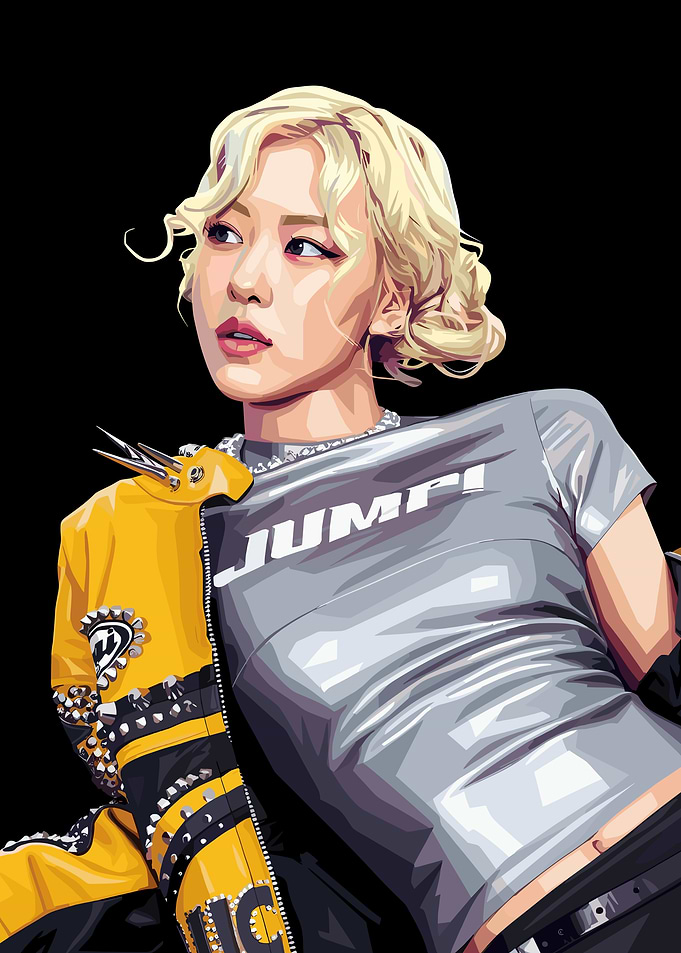 Rose Blackpink Pop Art