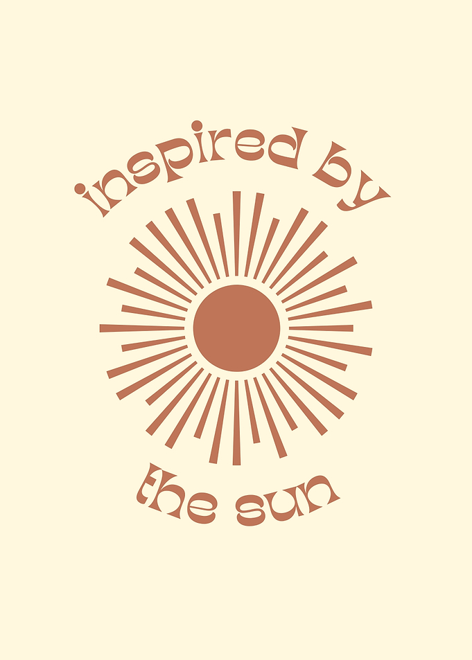 Inspired by the Sun, Inspirational quote