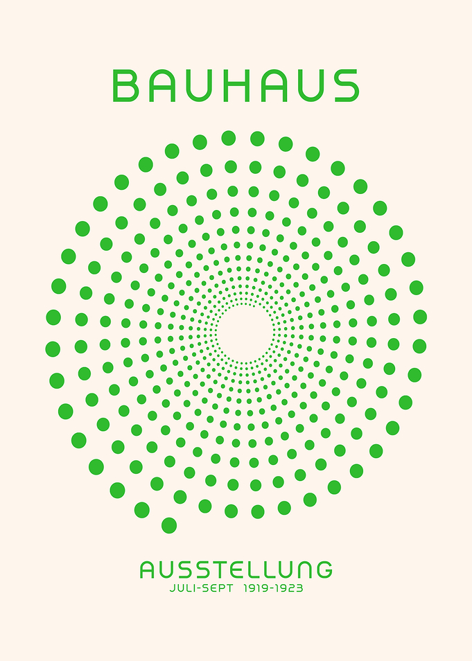 Bauhaus Exhibition Poster