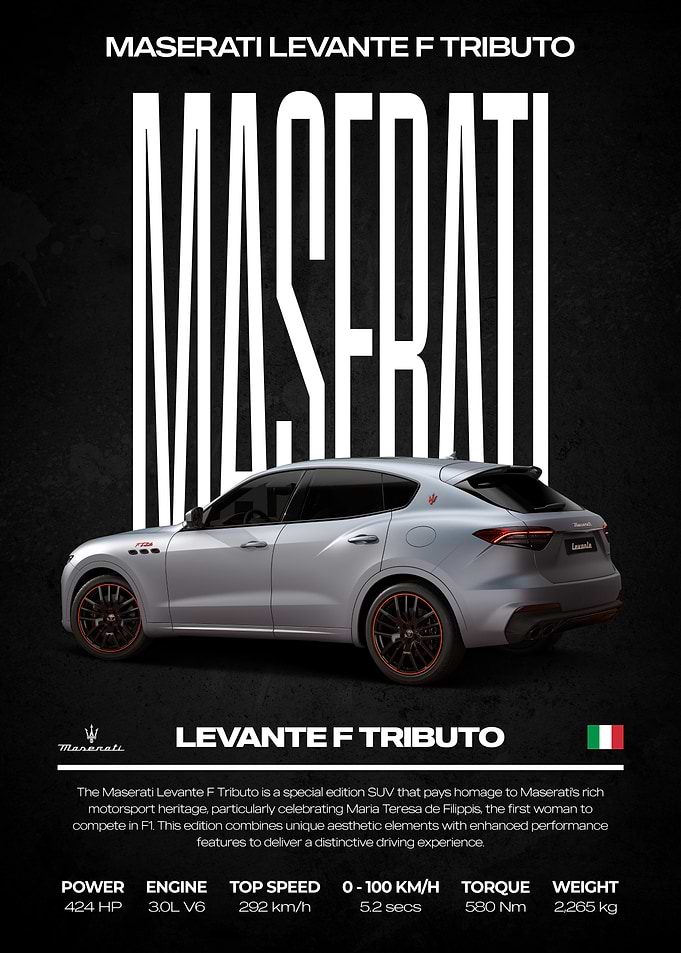 Maserati Levante F Tributo Special Edition SUV