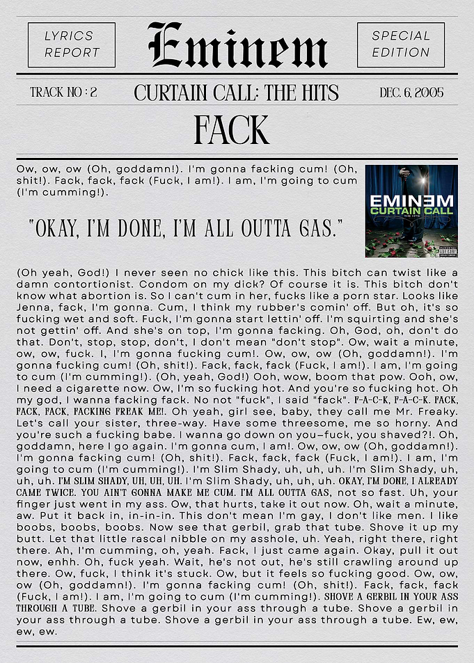 Eminem FACK