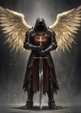 Angelic Knight with Sword