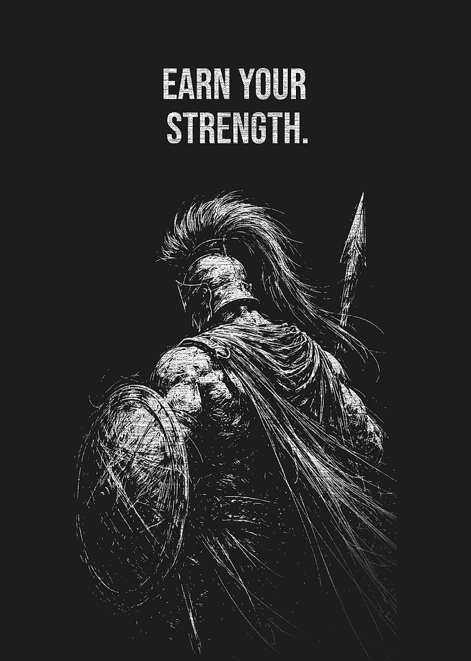 Spartan Warrior Earn Your Strength