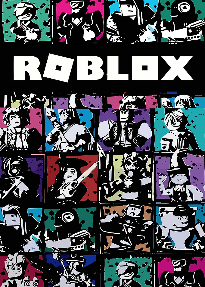 Roblox Characters and Logo
