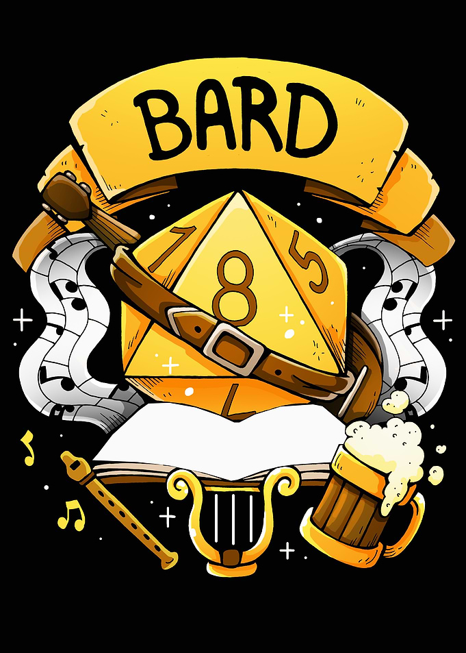 Bard Dungeons and Dragons Art