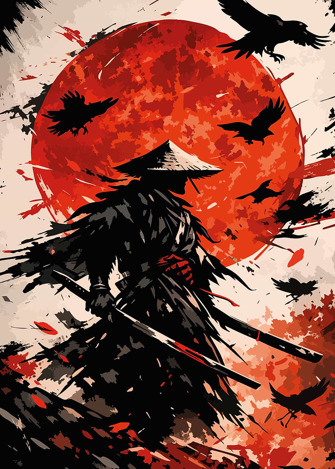 Samurai Crows blood