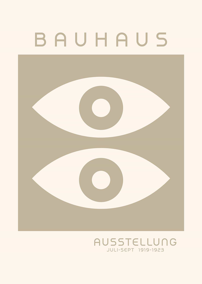 Bauhaus Exhibition Poster