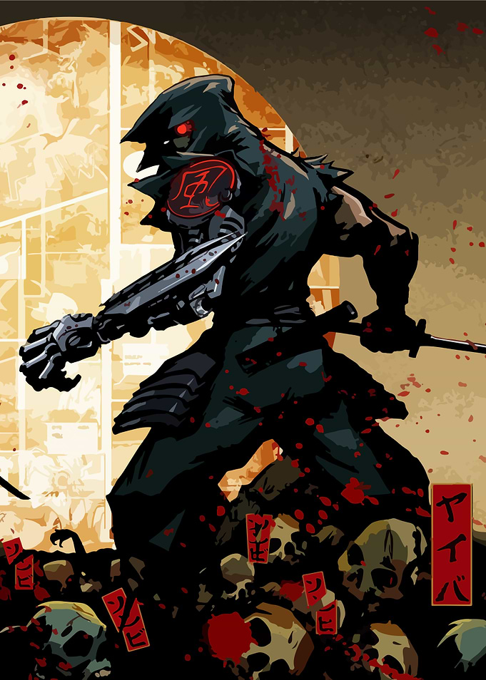 Ninja Gaiden Game Poster