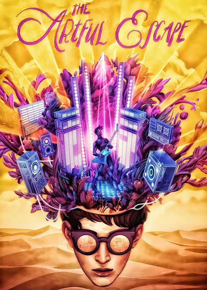 The Artful Escape Game Art