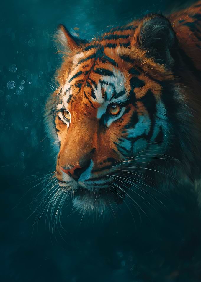 Tiger in forest