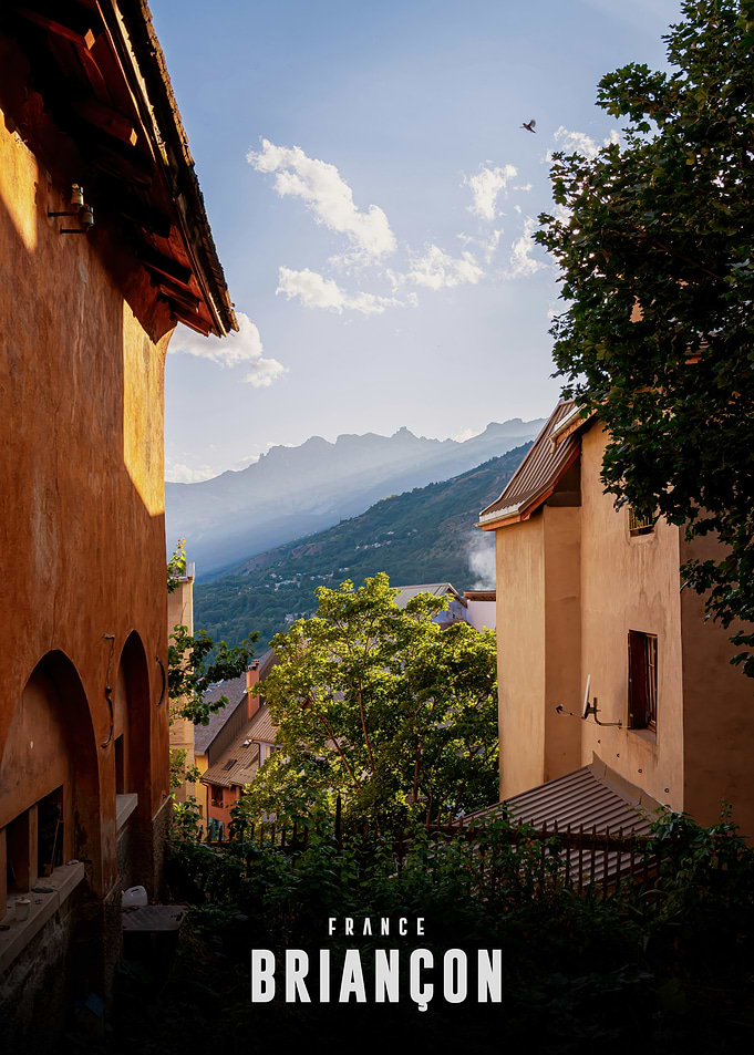France Briançon Mountain Town