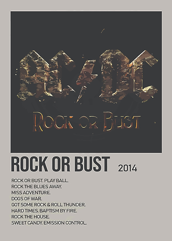 AC/DC Rock or Bust Album Cover