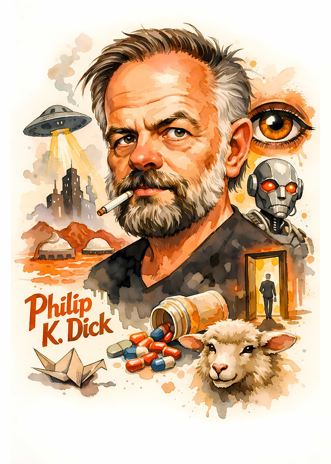 Philip K. Dick Portrait