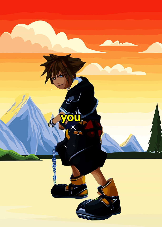 Sora from Kingdom Hearts