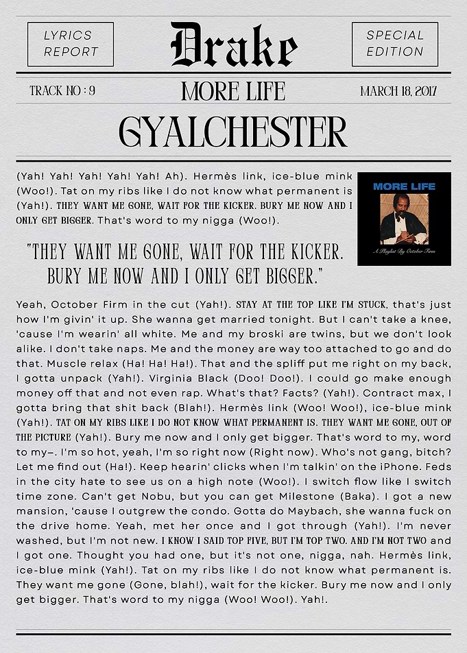 Drake Gyalchester Lyrics