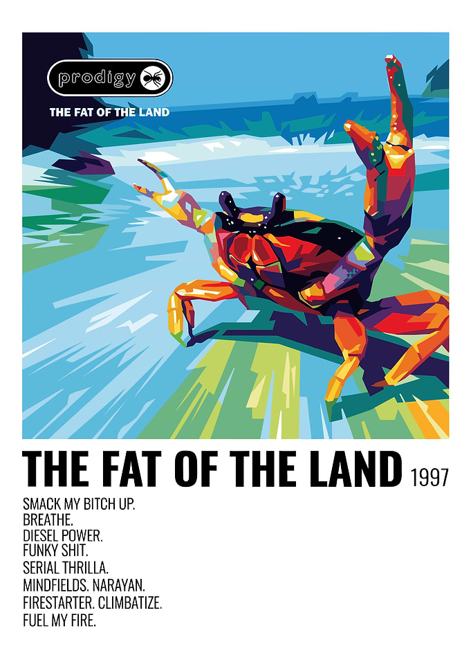 The Prodigy's Fat of the Land Album Art