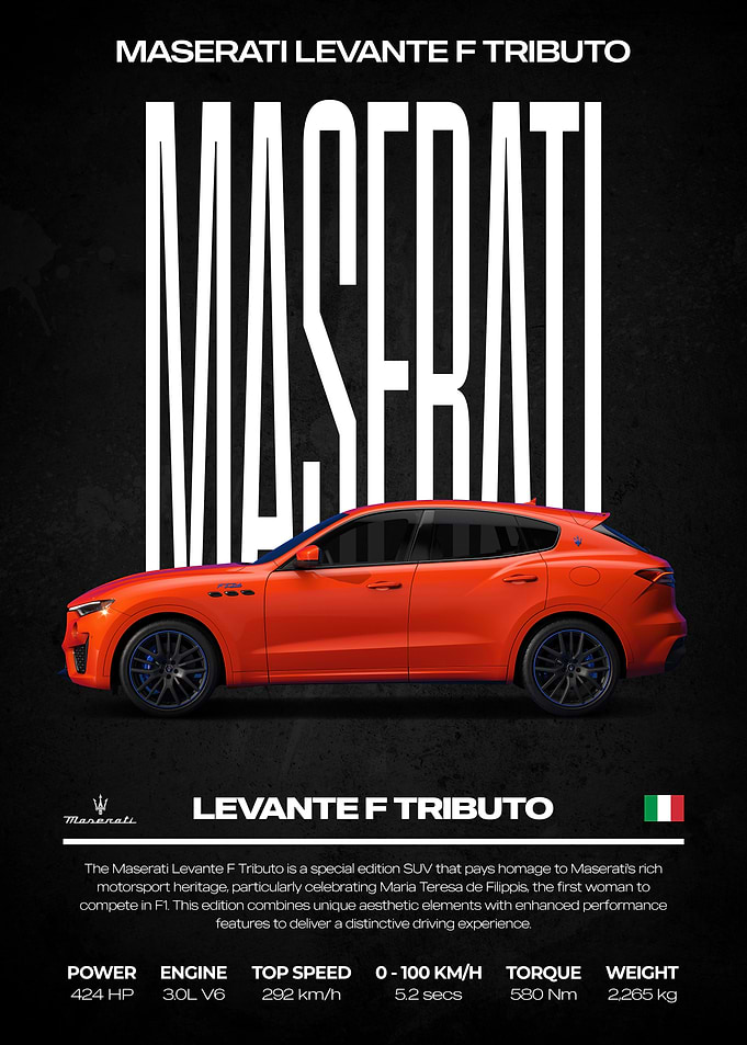 Maserati Levante F Tributo Special Edition