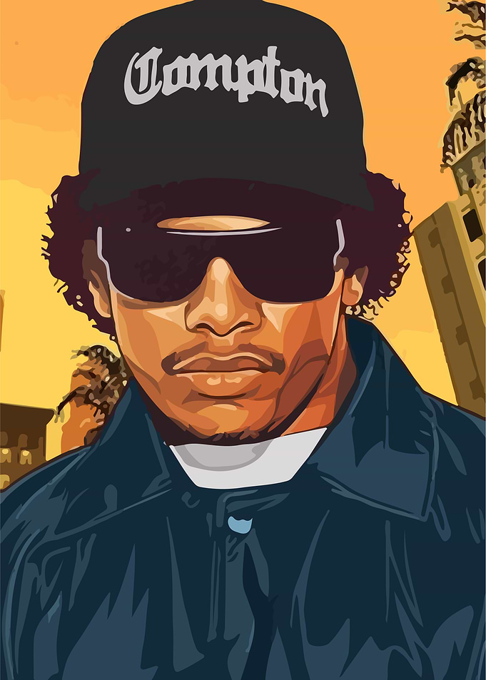 Eazy-E Compton Portrait