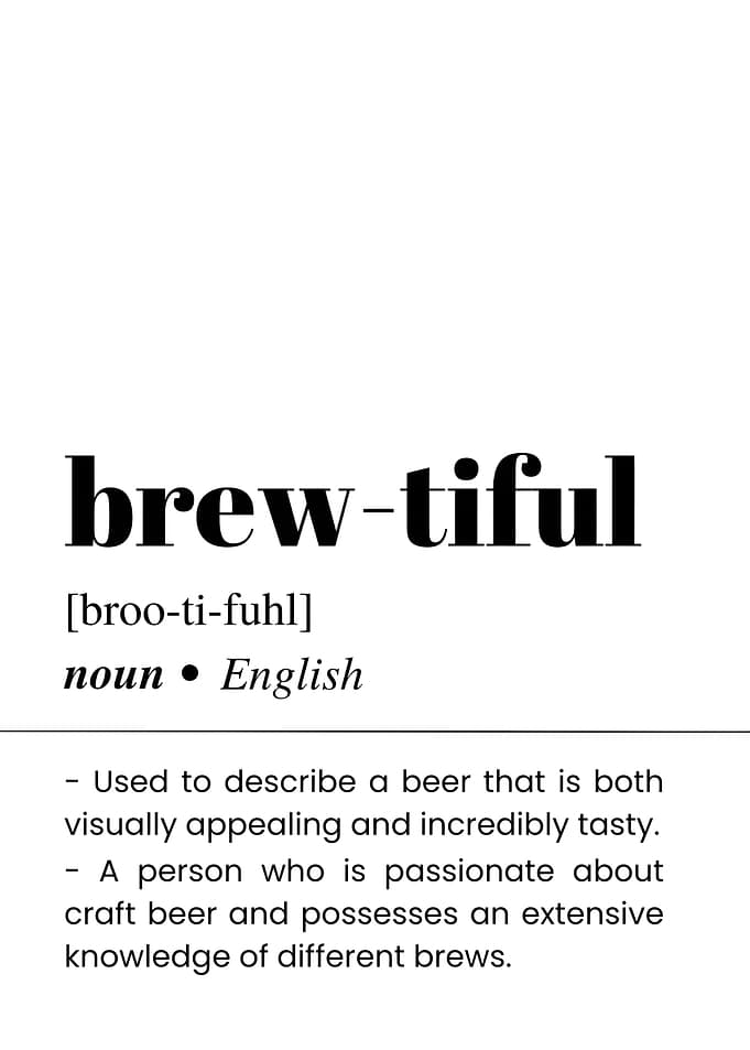 Brew-tiful Definition