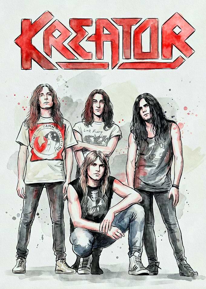 Kreator Band Portrait