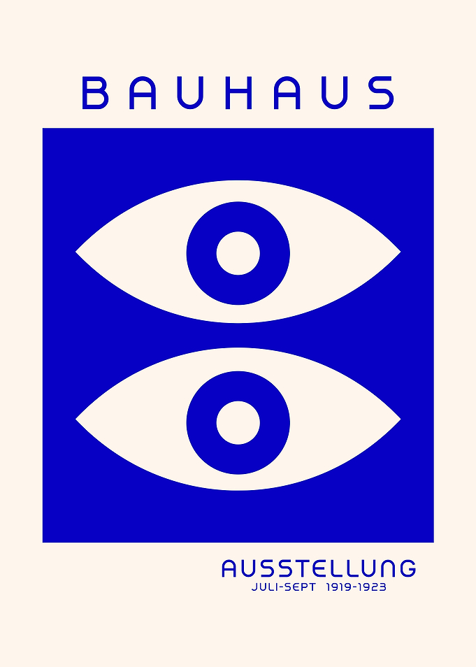 Bauhaus Exhibition Poster