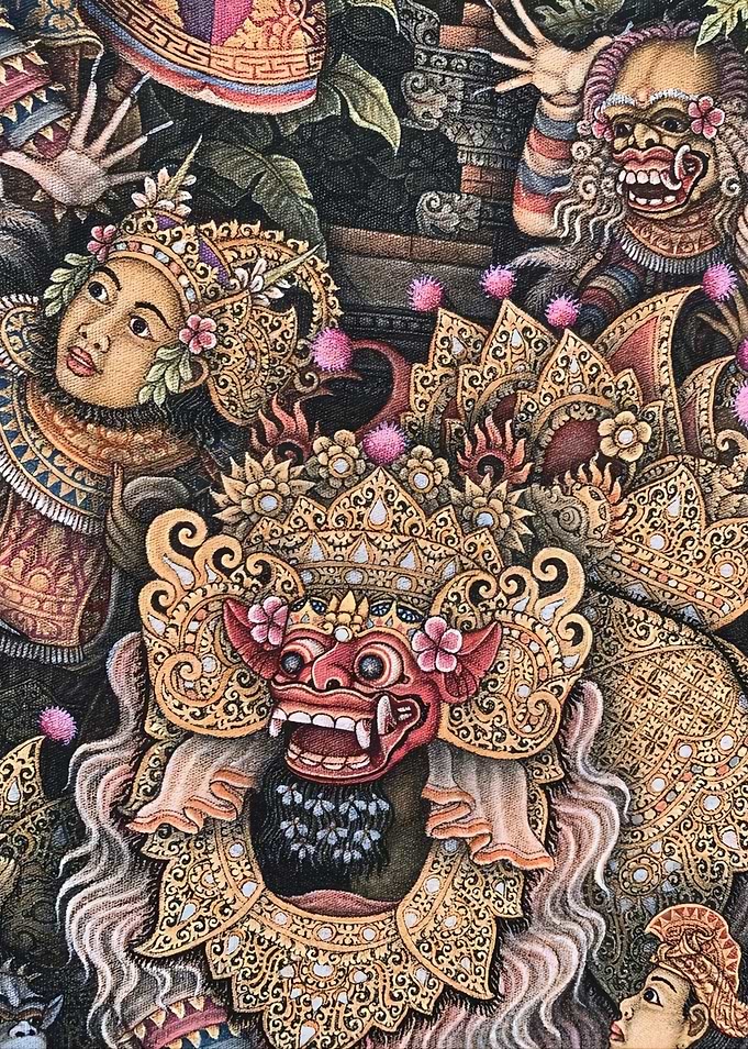 Balinese Dance Masks and Figures