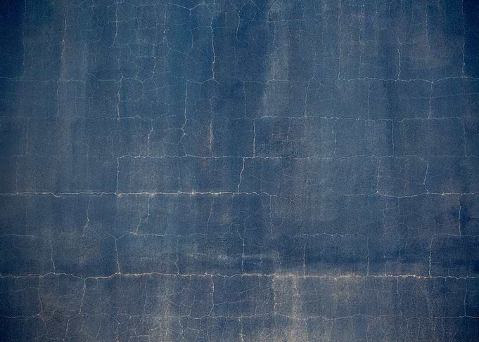 Cracked Blue Textured Wall
