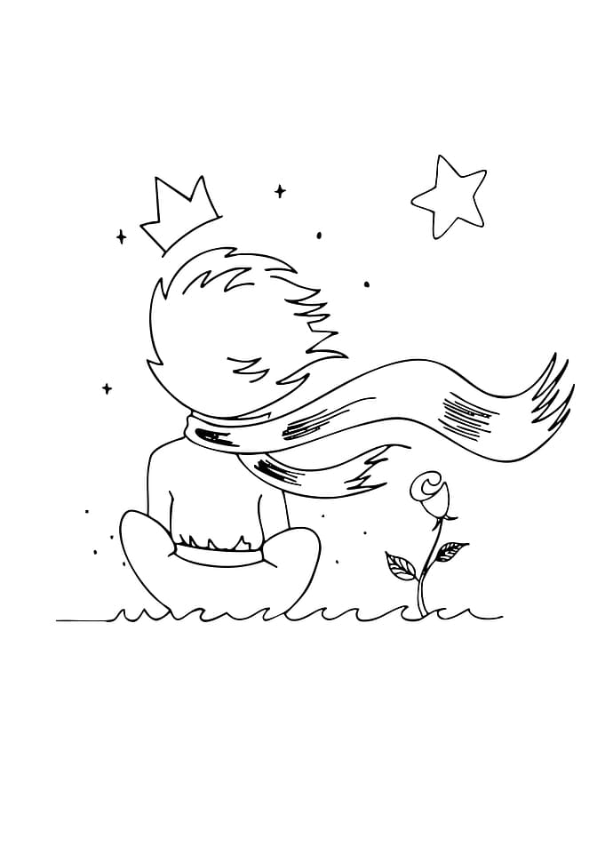 The Little Prince and his Rose