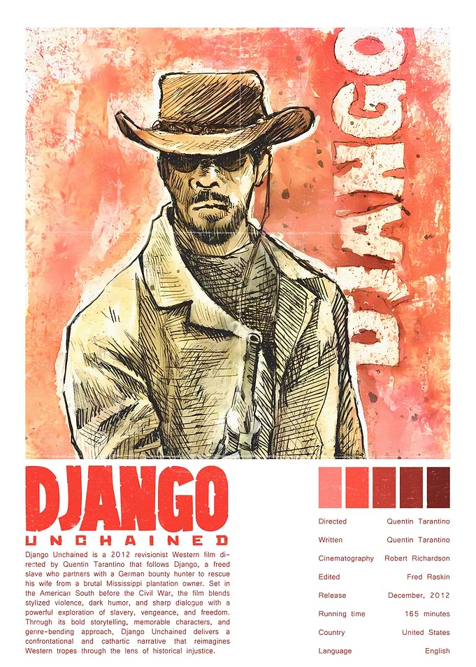 Django Unchained Movie Poster