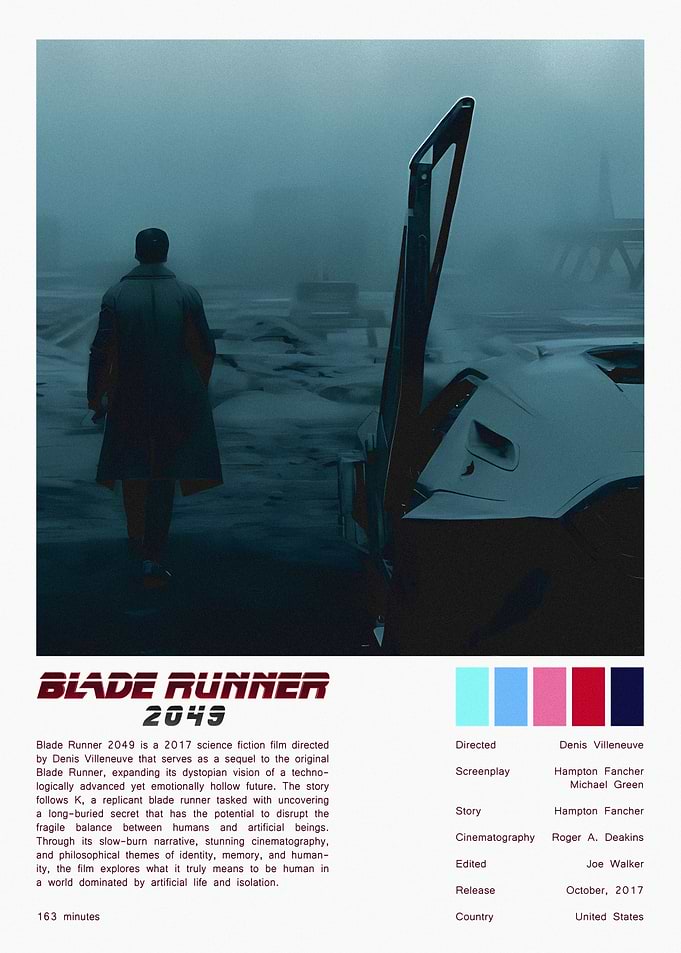 Blade Runner 2049 Movie Poster