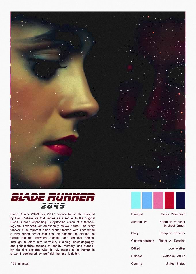 Blade Runner 2049 Minimalist Poster