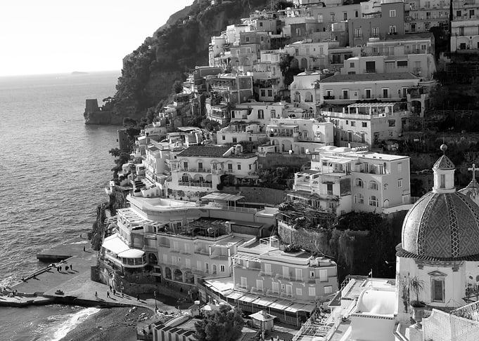 Bellissima Positano 2 - BW