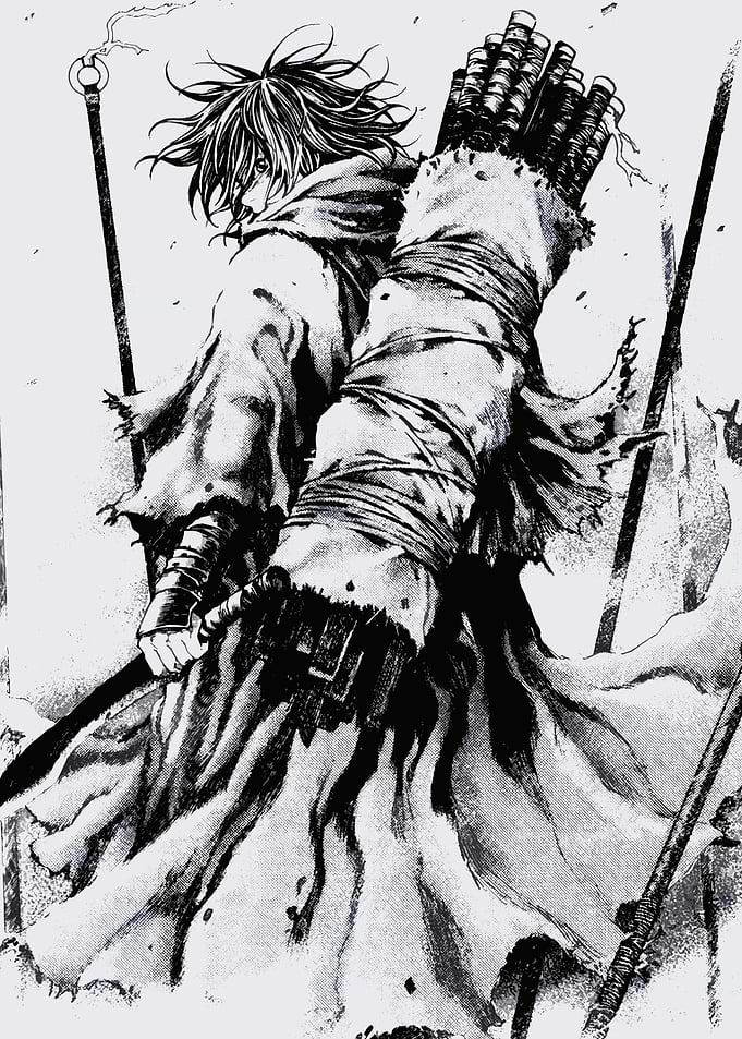Warrior with Quiver and Staff