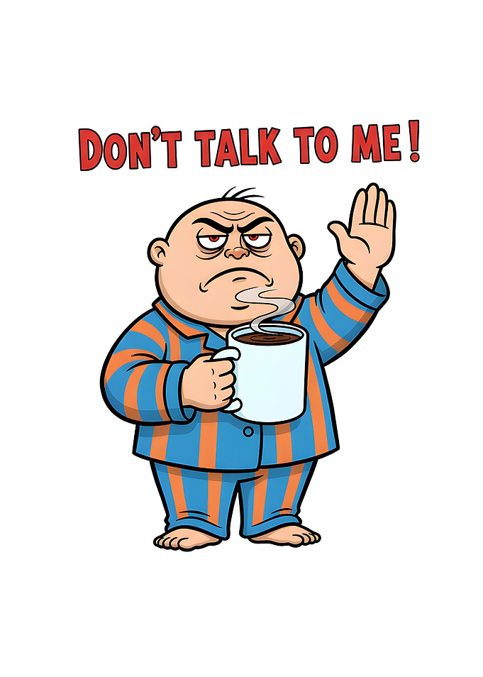 Dont Talk To Me Coffee Lover