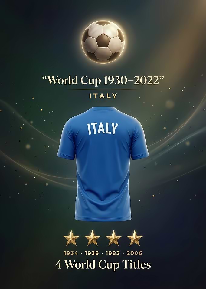 Italy World Cup Titles