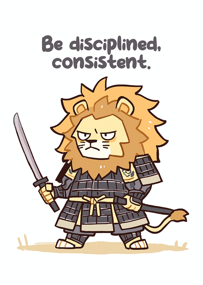 Lion Samurai with Sword